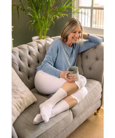 ZRWASKA Women's Diabetic Socks Oedema friendly Wide Honey Comb top soft cuff Ankle Non-Elastic for Swollen feet Legs Non-Binding Circulatory Sock 3 Pack Size 4-7 4-7 Pastel Colours (3 Pairs) - Buy Online on GoSupps.com