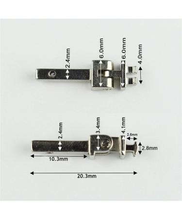 Buy 10 Pack 6mm Wide Plastic Eyeglass Hinges - Durable Acetate Sunglasses Frame Replacement Parts for International Shipping - Buy Online on GoSupps.com