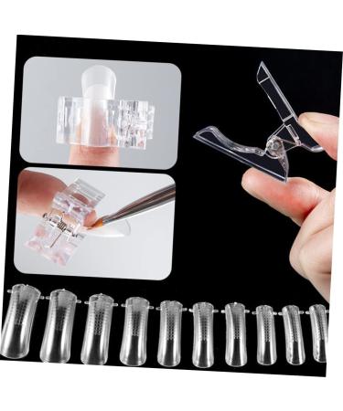 1 Set Nail Extension Set Dual Ended Brush Coffin Nail Forms Nail Molds Fake Nail Tips Picker Fake Acrylic Nails Clear Fake Nails Pedicure Plastic Lengthen Light Pen - Buy Online on GoSupps.com