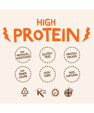 The Protein Ball Co Cacao & Orange Protein Balls - 10 x 45g Bags | Plant Based Snacks with Added Vitamins | High Fibre & Gluten Free | No Artificial Sweeteners - Buy Online on GoSupps.com
