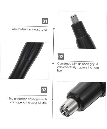 FRCOLOR Nose Hair Trimmer for Men - Precision Beard & Face Hair Remover | Quality Shavers & Razors for Easy Grooming - Buy Online on GoSupps.com