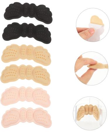 FRCOLOR 9 Pairs Anti-Slip Heel Pads for Women - Self-Adhesive Cushion Inserts for High Heels - Foot Care Heel Wear Stickers in Assorted Colors - Buy Online on GoSupps.com