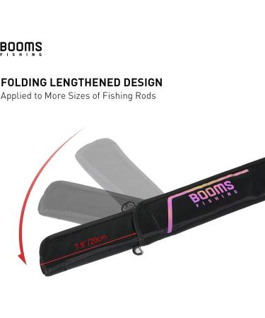 Booms Fishing PB3/PB4 Foldable Rod Case for 2-3 Fishing Poles | Portable & Extended Design | Store Up to 6.4ft-7ft Rods | 5 Styles Available - Buy Online on GoSupps.com