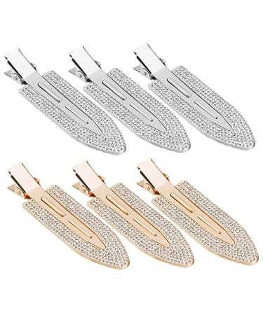minkissy Crystal metal diamond hair clip Rhinestones Hair Accessories large hair clips hair barrettes for women rhinestone hair clip crystal hair clip rhinestone clip alloy Miss Hair