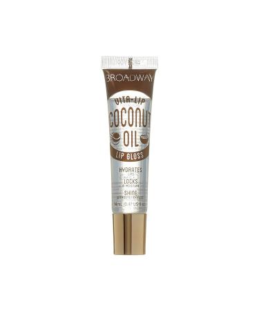 6-PACKS Kiss Broadway Clear Lip Gloss with Coconut Oil - Hydrating Gloss for Luscious Lips - Buy Online on GoSupps.com