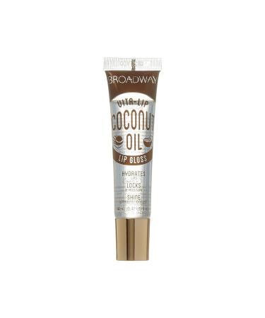 Broadway Vita-Lip Clear Lip Gloss Set - Mint, Coconut, Rosehip Oil (4pcs - 0.47oz/14ml) - Buy Online on GoSupps.com