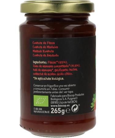 Biocop Biocop Strawberry compote Biocop 280 g 200 g - Buy Online on GoSupps.com
