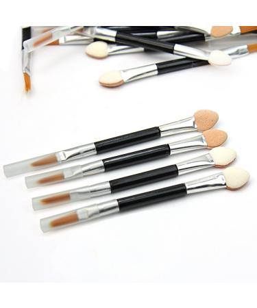 Pinzhi Disposable Double-Ended Eyeshadow Brushes - 50pcs Oval Sponge - Perfect for Professional Makeup & Travel - Buy Online on GoSupps.com