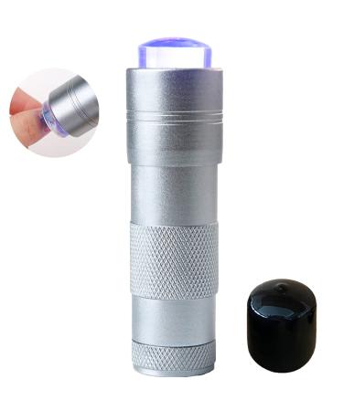 FUATY Mini UV Light for Nails  Portable LED Gel Nail Lamp Presser Nail Dryer for Gel/Regular Polish/French Nail/Acrylic Fake Nails/Nail Extensions/Home DIY/Salon/Resin