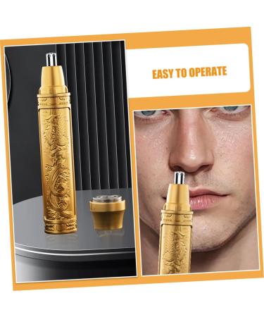 Beaupretty 2 Nose hair trimmer for men hair clippers for men facial hair trimmer nose hair trimmer for women hair clipper women mens hair clippers ear hair removal ear trimmer abs Golden - Buy Online on GoSupps.com