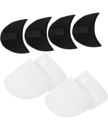Hemoton 20 Pairs Shoulder Pads Clothes Shoulder Pad Push-up Shoulder Enhancer Polyester Insert Thicken 11.00X8.80X1.50CMx5pcs As Shownx5pcs - Buy Online on GoSupps.com