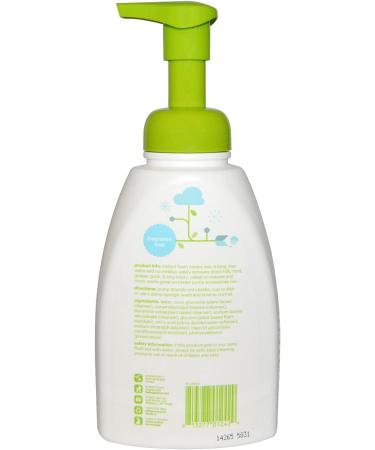BabyGanics Fragrance Free Foaming Dish & Bottle Soap 16 fl oz | Safe & Gentle Clean - Buy Online on GoSupps.com