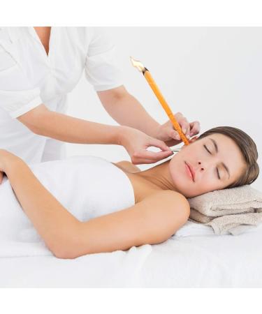 Supvox Organic Beeswax Ear Candles - Non-Toxic Hollow Cone for Safe Wax Removal & Healthy Care - Buy Online on GoSupps.com