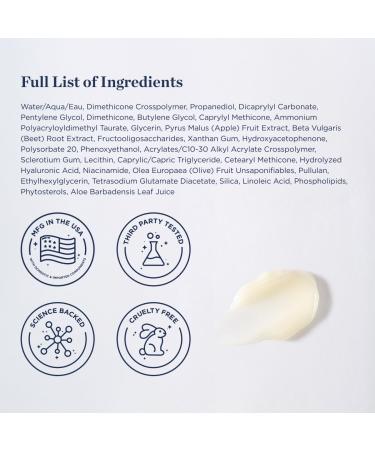 Quench + Hydrate Daily Gel Moisturizer | Anti-Aging Face & Neck Cream with Niacinamide | Smooth Plump and Hydrate Skin Globally - Buy Online on GoSupps.com