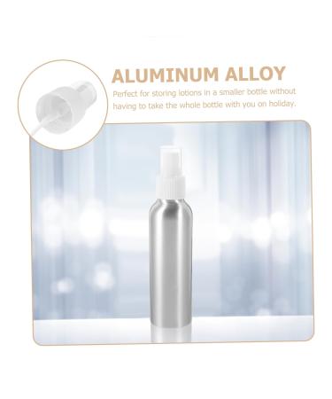 Ipetboom Mini Perfume Bottle Set - 4 Refillable Travel Spray Bottles Portable Cosmetic & Cleaning Sprayer Metal 4.1 oz Ideal for Travel & Home Use - Buy Online on GoSupps.com