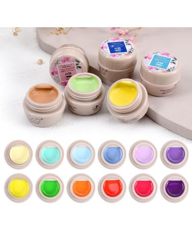 Painting Gel Nail 5g Great Coverage Semi Permanent Nail Manicure 132 Colors Soak Off Paint Gel Ink UV Gel Lacquer - (Color: J171) - Buy Online on GoSupps.com