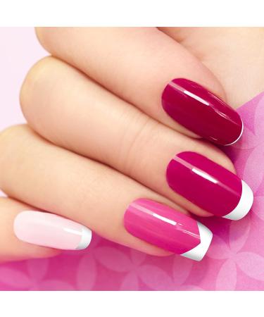 6-Piece Clear Silicone Nail Art Stamper Kit with Scraper - DIY Nail Stamping Tool Set for Manicure and Nail Decor - Buy Online on GoSupps.com