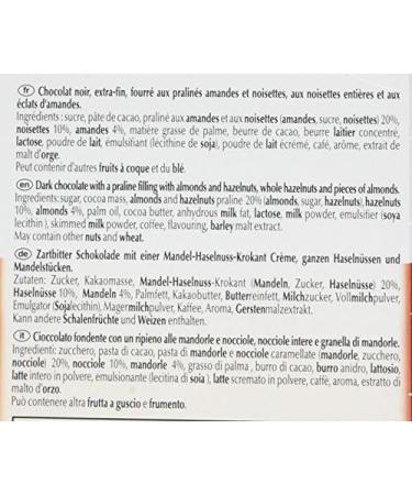 Lindt Les Grandes Pralin Noir Noisettes 225 g - Lot de 3 - Buy Online on GoSupps.com