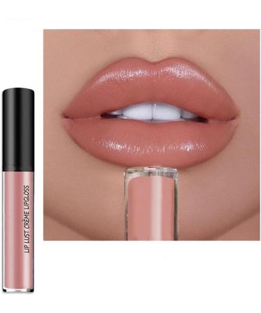 PICKX 12 Color Cream Texture Waterproof Lipstick Lip Gloss Lip Lust Creme Lipgloss Liquid Lipstick Waterproof Long Lasting Velvet Lip Gloss  (02#)