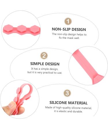 FOMIYES 20 Pack Mask Hook Buckle - Adjustable Ear Protector Mask Holder & Rope Extender for Comfort | Mask Accessories - Buy Online on GoSupps.com