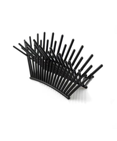 Buy 2pcs Zigzag Comb 11.5x7cm - Rich Black Made in Germany | WeLoveBeads - Perfect for Hair Styling - Buy Online on GoSupps.com