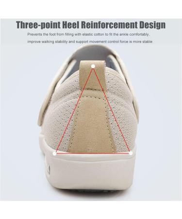 STABLLP Diabetic Shoes for Men and Women - Adjustable Surgical Slipper for Plantar Fasciitis, Orthopaedic Walking Shoe for Edema, Arthritis, Swollen Feet - Lightweight & Breathable (Size C 44) - Buy Online on GoSupps.com
