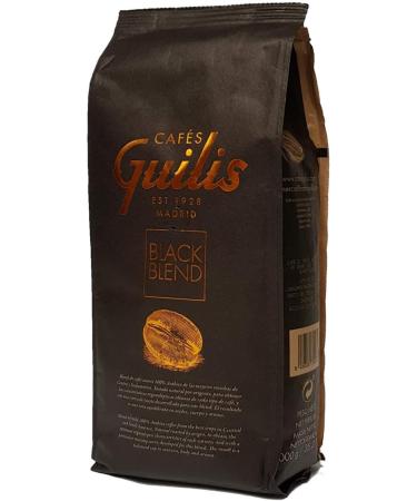 CAFES GUILIS Black Blend Natural Roast Coffee Beans 2 kg - Buy Online on GoSupps.com