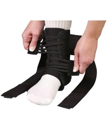 ASO Speed Lacer Ankle Brace (XLarge - Black)