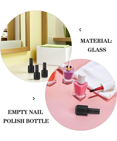10 pi ces Bouteilles Verre pour Vernis Ongles Recharges avec Pinceau Flacons Vides pour Gel et Stockage Accessoires Nail Art pour Amateurs et Professionnels - Buy Online on GoSupps.com