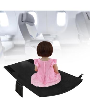 Harilla Aircraft Footrest for Toddlers | Black Baby Travel Bed & Compact Foot Support for Flying - Buy Online on GoSupps.com