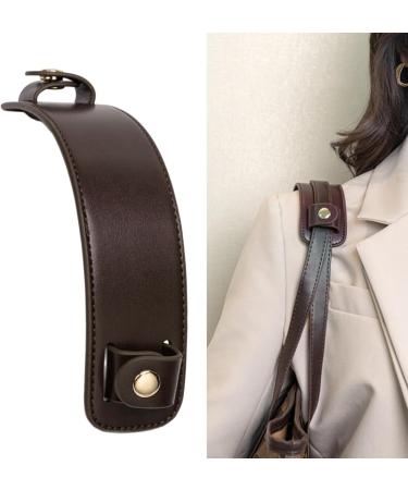 Generic Leather Shoulder Strap Pad Thick Removable Handle Pad for Handbag Handbags dark brown - Buy Online on GoSupps.com