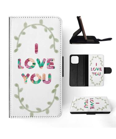 Protective case for Apple iPhone 14 Pro Max with the inscription "I love you"