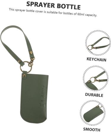 Angoily 1pc Spray Bottle Cover for Bottle Travel Bottle Holder Boot Bottle Protector Cover Liquid Hand Soap Bottle Sleeve Cover Essential Oil Roller Pu Waist Hanging Bottle Cap - Buy Online on GoSupps.com