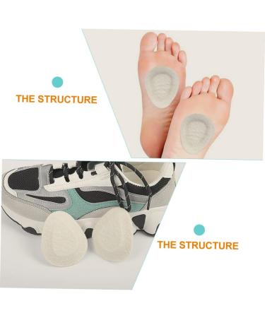 NOLITOY 16 Pairs High Heel Insoles - Breathable Forefoot Cushions & Felt Pads for Women s Dress Shoes - Buy Online on GoSupps.com