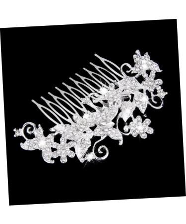 FRCOLOR Set of 3 Crystal Hair Comb Bridal Wedding Hair Clips Hair Clips Hair Pin Tiara Wig Rhinestone Comb Hair Comb Slide Clip Hairpiece Vintage Headpiece Accessories - Buy Online on GoSupps.com