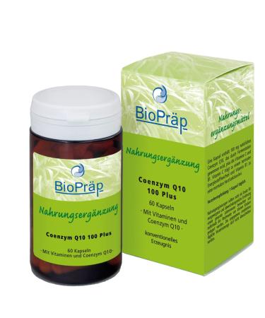 BioPr p Coenzyme Q10 100 Plus | 60 cellulose capsules | vegan | produced in Germany | certified production
