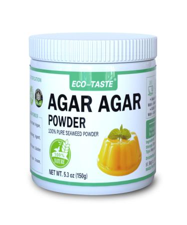 Agar Agar Powder, 5.3 oz(150g), 100% Natural Seaweed 5.3 Ounce (Pack of 1)