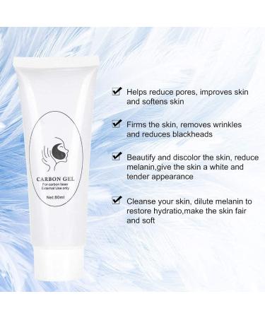 80ml Carbon Peel Cream Gel for Skin Rejuvenation | Deep Clean Facial with Nano Activated Carbon | Black Doll Laser Treatment - 1pc - Buy Online on GoSupps.com