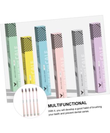 5th Toothbrush for Adults - Soft Bristle Bulk Toothbrushes for Gentle Cleaning | Ultra Plastic Silk Brush - Buy Online on GoSupps.com