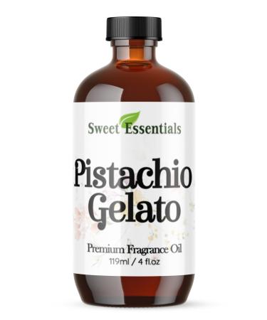 Pistachio Gelato 4oz Premium Fragrance Oil Aromatherapy Diffuser Crafts Soap Home Scents Bath & Body DIY Parfum and Much More. Versatile & Long-Lasting by Sweet Essentials