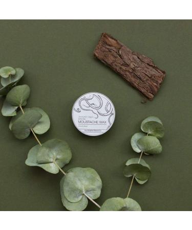 Brighton Beard Company Jevington Jiggs's Lime & Basil Moustache Wax - Handmade Extra Firm & Reworkable - 30ml - Buy Online on GoSupps.com