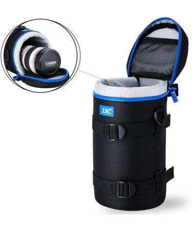 JJC Camera Lens Pouch Case for Canon RF 600mm EF 70-200mm Nikon Nikkor AF-S 70-200mm - Zipper Polyester Protective Bag - 4.3x8.9 Interior Size - Buy Online on GoSupps.com