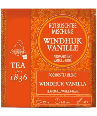  ANTICO CAFFE' NOVECENTO Tea Since 1836 | Rooibos & Vanilla | Red Tea with Vanilla Aroma | African Rooibos Pyramids | Rooibos Tea 15 Pyramids - 52.7 g - Buy Online on GoSupps.com