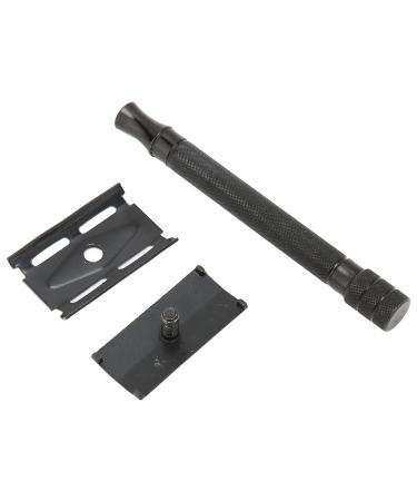 Manual razor razor metal durable easy operation Width application comfortable handle bar shaver with cleaning brush for beard care