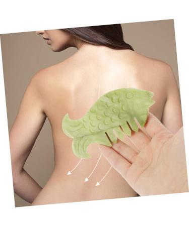 Buy Minkissy Jade Scalp Massage Comb - Natural Manual Massage Tool for Relaxation & Hair Care - Buy Online on GoSupps.com