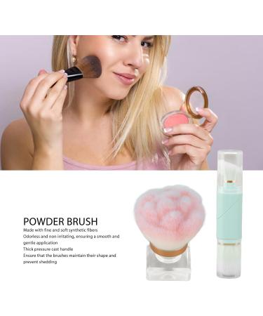 Travel Makeup Brushes Set Thicken Soft Bristles 360 Degree Rotation Handle Makeup Brush Set for Outing - Buy Online on GoSupps.com