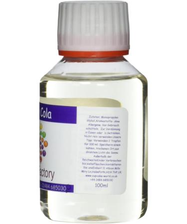 Flavour Factory Cherry Cola Intense Food Flavouring 100 ml - Buy Online on GoSupps.com