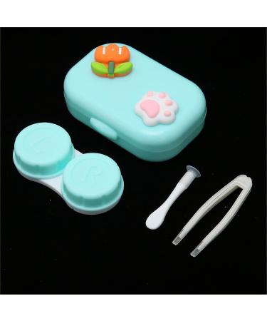 Travel-Friendly Green Contact Lens Containers - Waterproof & Dust-Proof for Home & Outdoors - Buy Online on GoSupps.com