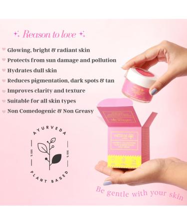 Natural Vibes Vitamin C + Glutathione Face Cream for Radiant Skin | Day & Night Use | 50g | All Skin Types - Buy Online on GoSupps.com
