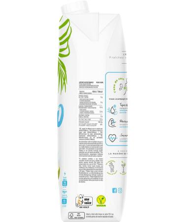 Va va - Original Coconut Water - 100% Pure Juice - Gourmet and Refreshing - No Added Sugars - 1 Tetra Pak Brick of 1L - Buy Online on GoSupps.com